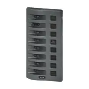 Blue Sea Systems WeatherDeck 8 Switch Panel