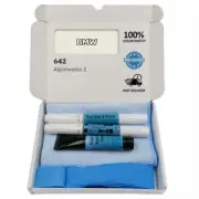 Touch up paint for BMW White ALPINWEISS I 642 Pen Stick Scratch Chip Fix Brush