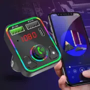 Car Bluetooth FM Transmitter Wireless USB Charger MP3 Player Handsfree ZQ