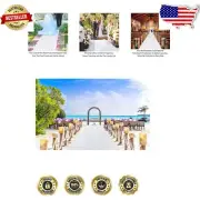 Lightweight Water-Resistant 4FTx20FT White Aisle Runner for Your Special Day