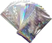 Generic 18 Pieces of Holographic Tape Flasher Luminous Waterproof Dries Quickly Stickers for The Production of Tool