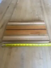 Maple, Cherry, Walnut Cutting Board. 1 1/2 Thick X 10 Wide X 15 Long.