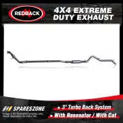 Redback 3" Exhaust & Resonator & cat for Mazda BT-50 UP UR 3.2L 11/11-06/16