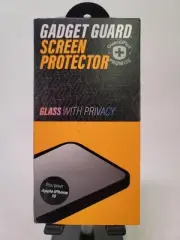Gadget Guard Privacy Tempered Glass Screen Protector for iPhone 15