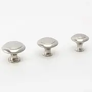 Stylish Stainless Steel Drawer Handles, 12PCS for Cabinets and Drawers (Silver)