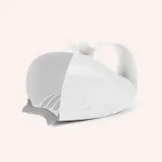 Skip Hop - Moby Waterfall Bath Rinser - White by Skip Hop | the memo