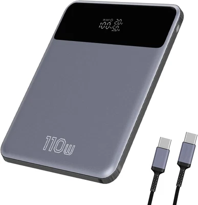 CHCCUL Power Bank 20000Mah 65W USB C Laptop Portable Charger, PD QC Fast Chargin