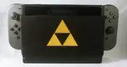 Zelda Triforce Gold Nintendo Switch Dock Sock Cover Screen Protector