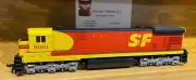Atlas GE C30-7 Santa Fe #8061 (SPSF Merger Scheme) OUT OF PRODUCTION HO SCALE
