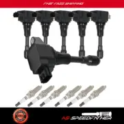 6 Ignition Coils and Iridium Spark Plugs For Nissan GT-R 2009 2010 2011 3.8L (for: Nissan)
