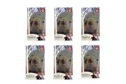 6x 6PK Frozen 2 Kids Children Metallic Sticker Book Art Stationery Decals 3y+