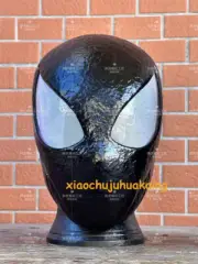 Black Venom Spiderman Cosplay FRP Mask Helmet Wearable Halloween Adult Props