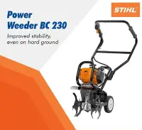 在飛比找Yahoo!奇摩拍賣優惠-BC230【花蓮源利】德國 STIHL 2.1HP 中耕機 