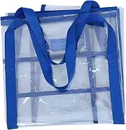1Pc Storage Bag for Bulletin Board Large Capacity Transparent Organizer with Extra Pocket for Tools for Artists Teachers and Students Holidays