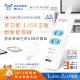 【Dr.AV 聖岡科技】PB-20U-1.5多功能1USB+2插智能延長線-日式袋裝(USB延長線 電延線)