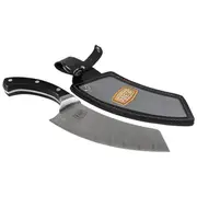 Oklahoma Joe's Blacksmith Cleaver & Chef's Knife with Holster