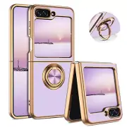 For Samsung Galaxy Z Flip3 Flip4 Flip5 Shockproof Pink Rugged Case Cover