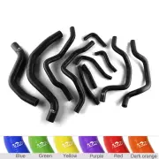 11Pcs fit Mitsubishi LANCER EVO 7 8 9 CT9A Turbo 4G63 Silicone Radiator Hoses (for: Mitsubishi)
