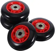 BESPORTBLE 4pcs Roller Wheel Universal Wheel Workout Universal Pulley Fitness Pulley Wheel Fitness Equipment Supports Pulleys Ab Wheel Roller Fitness Spare Parts