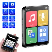 Support 128GB MP3 Player Bluetooth HiFi Lossless Sound Music Recorder FM Radio