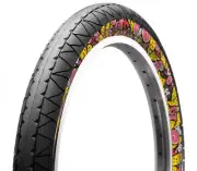 GT BMX Tires,Oldschool SE RETRO BMX POOL 20 X 2.3 JUNK FOOD BLACK DYNO NEW PAIR