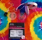 New Ardell Magnetic Lashes (wispies) PLUS applicator Tool, Extra LASHES in Case