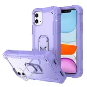 MCC Stylish Shockproof iPhone 11 Case Cover Apple iPhone11 Heavy Duty [Purple+Purple]