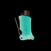 Toker Poker - Mini Bic Lighter Sleeve Glow in The Dark - All Inclusive Tool for Camping and Other (Glow Clear)