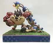 Jim Shore Looney Tunes Taz Tackle Football