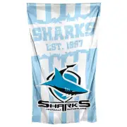 Cronulla Sharks NRL Cape Wall Flag Banner Man Cave Bar Christmas Gift