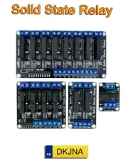 Solid State Relay Module 5V Channel 1, 2, 4, 8 SSR for Arduino Raspberry Pi ARM