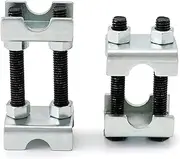 Rear Coil Spring Adjustable Spacer | Spreads or Compresses Coil Spring Shock Absorber,Square, 2pcs, Manual Adjuster Tool, Easy Removal and Installation