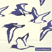 Emma Bridgewater Oyster Catchers Birds Cream Luncheon Paper Table Napkins 20 in a Pack 33cm Square