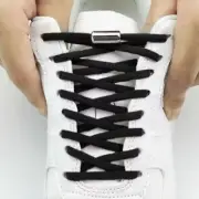 No Tie Shoe Laces Adult Kids Elastic Trainer Lace Lazy Easy No-tie Shoelaces AU