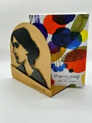 Bookend: Virginia Woolf - Literary Classic Book End, Portrait Book End
