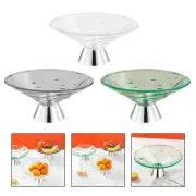 Safe and Secure Fruit Snack Bowl with Sturdy Cupcake Stand Display Plate