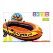 Inflatable Boat Kayak Paddle Oar Pump Outdoor 3 Person River Lake Floating Raft