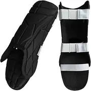 QSTDGVPW Baseball Shin Guards for Adults Adjustable Gear Lightweight Protection
