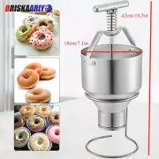 Donut Depositor Donut Dropper Hopper 5L Manual Donut Dispenser with Stand Holder