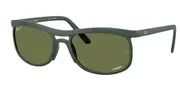 Ray-Ban RB4452Ch Polarized 6016/2 Men's Sunglasses Green Size 56