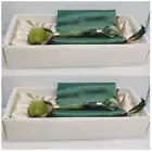 JADE ROLLER BEAUTY - JADE FACE MASSAGE ROLLER SET OF 2 **SEE DETAILS**