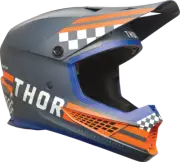 Thor 0110-8140 Sector 2 Combat Helmet Large Midnight/Orange