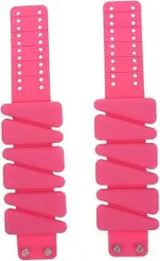 Totority 1 Pair Adjustable Ankle Weights Wrist Straps Fitness Rings for Yoga Running and Comfortable Easy to Wear for Beginners and Athletes
