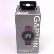 Garmin Forerunner 245 GPS Running Smartwatch Berry Fitness & Health Tracker NEW