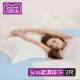 【sonmil】3M吸濕排汗95%高純度乳膠床墊3尺5cm單人床墊 零壓新感受(頂級先進醫材大廠)