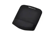 Fellowes Wrist Support PlushTouch Mouse Pad (Black)