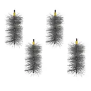 [SD Berg] Gal Crimp Wire Brush Head for Flue Brush Kits - 8" Dia