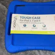 Iflavor tough case for iPad 2, 3 and 4 with built in handles