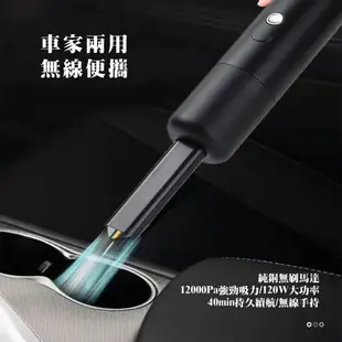 【手持無線吸塵器-加購濾網】吸塵器 迷你吸塵器 車用吸塵器 電腦吸塵器 無線吸塵器 USB吸塵器 (5.6折)