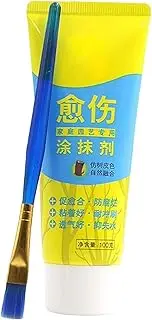 Perfk Tree Wound Sealer Cut Smear Compound Sealer with Brush Tree Protector Cream Tree Pruning Sealer for Courtyards Forests Tree Bonsai Gardener